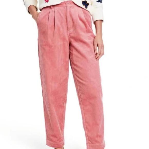 Rowing Blazers Pants - Women's Corduroy Straight Leg Trousers | Rowing Blazer | 20